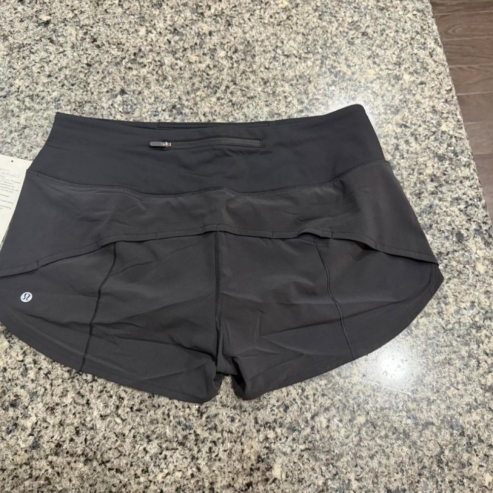 NWT Lululemon Speed Up Short High-Rise *2.5" Black